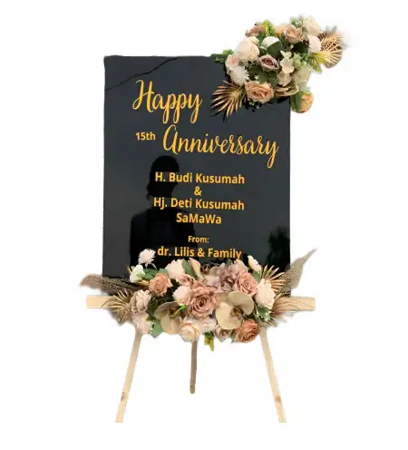 Papan Bunga Akrilik Wirasana