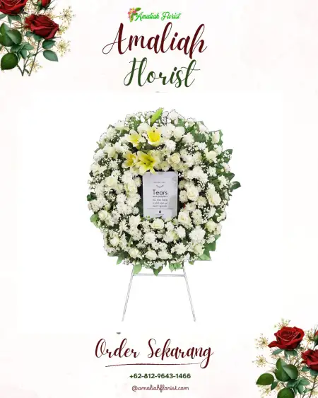 Krans Bunga Duka Wirasana